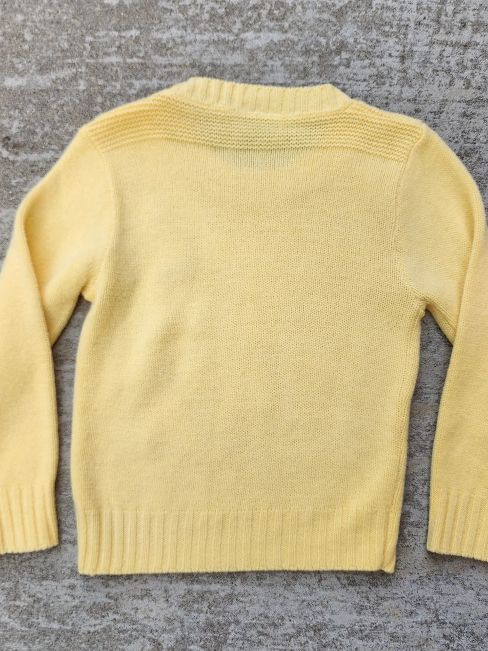 Vintage Jayco Yellow Crewneck Preppy Sweater with Embroidered Mallard Duck, 2T